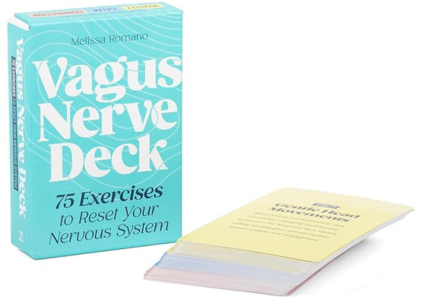 Vagus Nerve Deck: 75 Exercises to Reset Your Nervous System      Cards – August 13, 2024