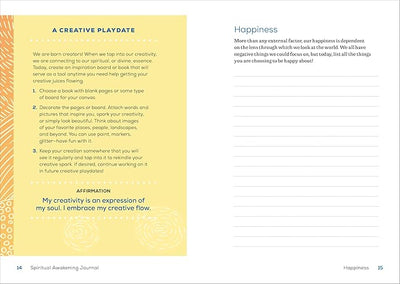 Spiritual Awakening Journal: Daily Reflections to Attract Positivity and Reconnect with Your Truest Self Paperback – May 3, 2022 - Forever Consciousness