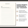 MindPanda Reflect Journal - The Ultimate Guided Journal with Daily Prompts For Gratitude, Mindfulness & Daily Reflection - Mood Tracker & Gratitude Log for Happiness & Self Care. Premium Non - Bleed - Forever Consciousness