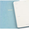 Ink+Volt Daily Gratitude Journal for Women & Men, Original Design with Inspirational Quotes, Grateful Journal for Happiness, Mindfulness, Affirmations & Reflection - 6x8.5 in, Sky Blue - Forever Consciousness