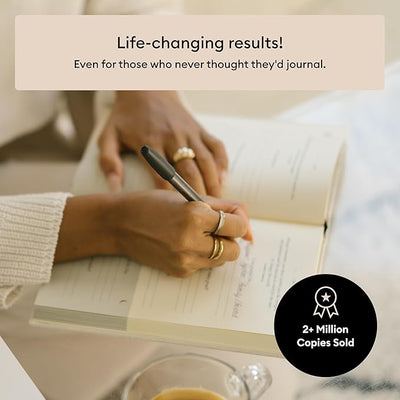 Intelligent Change The Five Minute Journal - Original Daily Gratitude Journal 2025 for Happiness, Mindfulness & Reflection - Daily Affirmations - Undated Planner Gifts for Women & Men - Forever Consciousness