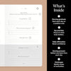 Intelligent Change The Five Minute Journal - Original Daily Gratitude Journal 2025 for Happiness, Mindfulness & Reflection - Daily Affirmations - Undated Planner Gifts for Women & Men - Forever Consciousness