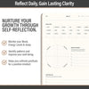 MindPanda Reflect Journal - The Ultimate Guided Journal with Daily Prompts For Gratitude, Mindfulness & Daily Reflection - Mood Tracker & Gratitude Log for Happiness & Self Care. Premium Non - Bleed - Forever Consciousness