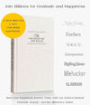 The Original Gratitude Journal - 5 Minute Gratitude Practice with Inspiring Prompts & Quotes for Mindfulness, Reflection & Personal Growth 2025 - Wellness Journal for Men & Women - Forever Consciousness
