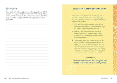 Spiritual Awakening Journal: Daily Reflections to Attract Positivity and Reconnect with Your Truest Self Paperback – May 3, 2022 - Forever Consciousness
