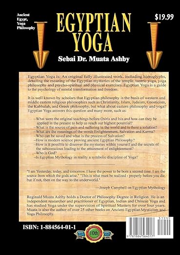 Egyptian Yoga: The Philosophy of Enlightenment Paperback – Illustrated, October 10, 2005 - Forever Consciousness