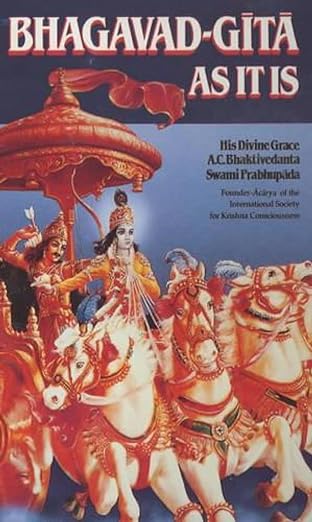 Bhagavad-Gita As It Is (Paperback)      Mass Market Paperback – Deluxe Edition, March 1, 1990        Bhagavad-Gita As It Is (Paperback)      Mass Market Paperback – Deluxe Edition, March 1, 1990