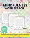 Mindfulness Word Search Collection: Inner Peace and Relaxation with 60 Serene Word Search Puzzles     Paperback – February 17, 2024