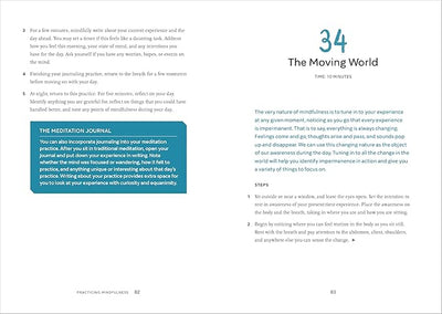 Practicing Mindfulness: 75 Essential Meditations to Reduce Stress, Improve Mental Health, and Find Peace in the Everyday Paperback – September 11, 2018 - Forever Consciousness