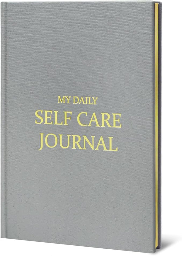 Gratitude Journal: Daily Mindfulness Prompts, Positivity Tracker & Happiness Exercises - Guided Reflective Writing, Self-Care Journal for Women &Men (Grey)