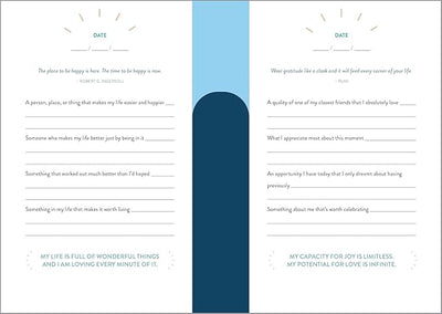 The 5 - Minute Gratitude Journal: Give Thanks, Practice Positivity, Find Joy Paperback – Day to Day Calendar, August 25, 2020 - Forever Consciousness