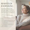 FINDING BALANCE Mental Health Journal – 6 - Month Daily Journal with Prompts for Mindfulness, Self - Care & Healing – Anxiety & Depression Relief – Beige Spiral - Forever Consciousness