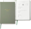 Day by Day Daily Gratitude Journal 2025 for Mindfulness, Happiness, Reflection, and Self Care, Undated Planner Gifts for Women & Men - Forever Consciousness
