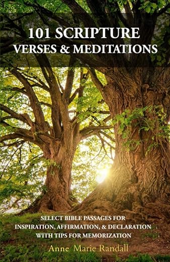 101 SCRIPTURE VERSES & MEDITATIONS: SELECT BIBLE PASSAGES FOR INSPIRATION, AFFIRMATION, & DECLARATION, WITH TIPS FOR MEMORIZATION (Scripture Comes Alive)      Paperback – November 30, 2022