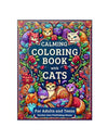 Calming Coloring Book with Cats: Easy and Inspiring Patterns for Peaceful Minds, for Adults and Teens Paperback – May 5, 2024 - Forever Consciousness