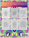 Adults and Teens' Inspirational Colouring Book: 50 Motivational Quotes and Mandala Floral Patterns – Art as Therapy for Relaxation, Mindfulness, Stress Relief and Tranquility Paperback – February 20, 2024 - Forever Consciousness