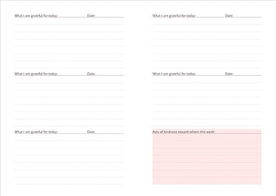 A Daily Dose of Gratitude Journal: A Daily Journal for Appreciating Life's Gifts Hardcover – Notebook, November 21, 2018 - Forever Consciousness