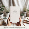 The Gratitude Journal for More Happiness, Optimism, Affirmation & Reflection - An Effective Manifestation Guide Journal, Undated Daily Journals for Women & Men (Beige) - Forever Consciousness