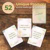 ThinkPsych Moments of Gratitude Deck - 52 Cards to Promote Positivity & Mindfulness - Positive Affirmations Cards & Uplifting Gifts - Inspiring Gratitude Journal Prompts - Forever Consciousness