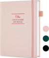 Self - Care Notebook, Wellness & Daily Reflection Gratitude Journal & Mood Tracker for Women Self Care Planner, A5 Size (Pink) - Forever Consciousness