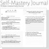 Self - Mastery Journal for Men - Daily Productivity Journal for Happiness, Gratitude, Mindfulness, Self Care & Reflection – Goal / Guided Journal for Men & Women – Inspirational Journal - Forever Consciousness