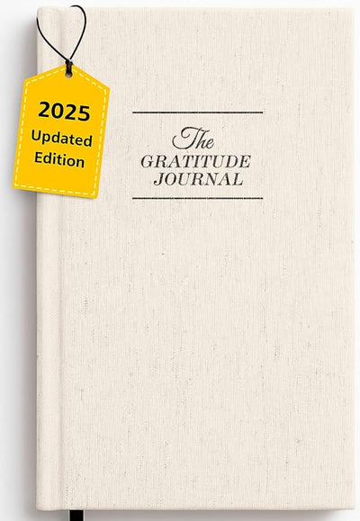 The Original Gratitude Journal - 5 Minute Gratitude Practice with Inspiring Prompts & Quotes for Mindfulness, Reflection & Personal Growth 2025 - Wellness Journal for Men & Women