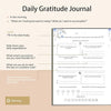 Gratitude Journal: Daily Mindfulness Prompts, Positivity Tracker & Happiness Exercises - Guided Reflective Writing, Self - Care Journal for Women &Men (Grey) - Forever Consciousness