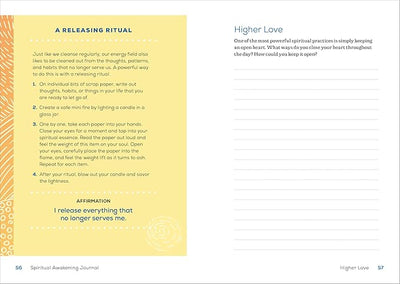 Spiritual Awakening Journal: Daily Reflections to Attract Positivity and Reconnect with Your Truest Self Paperback – May 3, 2022 - Forever Consciousness