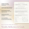 Gratitude Journal For Women & Men - Mental Health, Self Love & Self Care Journal - Evening - 5.8" x 8.3" - Mantra Planner - Forever Consciousness