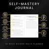 Self - Mastery Journal for Men - Daily Productivity Journal for Happiness, Gratitude, Mindfulness, Self Care & Reflection – Goal / Guided Journal for Men & Women – Inspirational Journal - Forever Consciousness