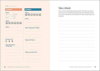 Mental Health Journal: Daily Check - In: 70 Days of Reflection Space to Track Your Moods, Intentions, and Well - Being Paperback – October 11, 2022 - Forever Consciousness