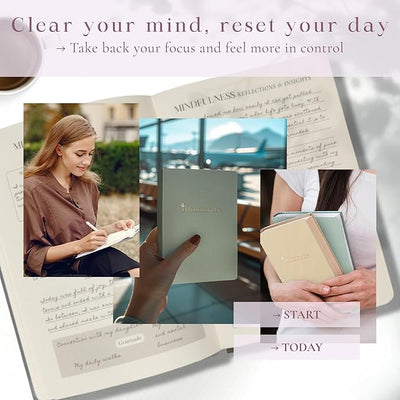 Mental Health Journal for Women: Guided Journal with Prompts for Mindfulness, Anxiety Relief, Self - Care & Gratitude – 90 - Day Reflection Gift Notebook - Forever Consciousness