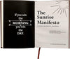 SaltWrap Sunrise Manifesto: Daily Morning Guided Journal for Gratitude, Mindfulness, Wellness, Self Care for Women & Men – 5 Minute Reflection Journal - Forever Consciousness