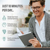 MindPanda Reflect Journal - The Ultimate Guided Journal with Daily Prompts For Gratitude, Mindfulness & Daily Reflection - Mood Tracker & Gratitude Log for Happiness & Self Care. Premium Non - Bleed - Forever Consciousness