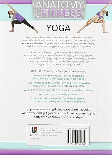 Anatomy of Fitness: YOGA - The Trainer's Inside Guide to your Workout Paperback – January 1, 2014 - Forever Consciousness