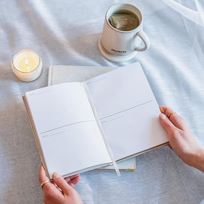 Daily Gratitude Journal for Women | Elegant and Eco - Friendly | Designed for Wellness Enthusiasts Seeking Improved Happiness, Health, and Habits - Forever Consciousness