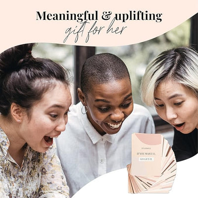 Manifestation Affirmation Cards for Women – 52 Positive Daily Quotes with Motivational Actions | Inspirational Mindfulness Deck for Self Care, Meditation, Productivity & Badass Confidence - Forever Consciousness