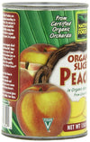 Native Forest Organic Sliced Peaches, 15 Ounce Cans (Pack of 6)