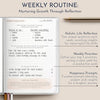 RYVE Daily Gratitude Journal for Women: 6 - Month Guided Positivity & Wellness Journal with Prompts - Affirmation, Mindfulness, Self Help & Reflection, Gratitude Journal Notebook, Manifestation Journal - Forever Consciousness