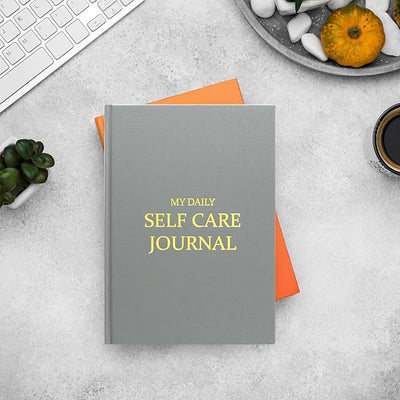 Gratitude Journal: Daily Mindfulness Prompts, Positivity Tracker & Happiness Exercises - Guided Reflective Writing, Self - Care Journal for Women &Men (Grey) - Forever Consciousness
