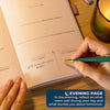 Clever Fox Gratitude Journal Premium - Happiness, Positivity & Affirmation Journal – Inspirational Daily Notebook, 6 Months (Rose Gold) - Forever Consciousness