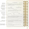 FINDING BALANCE Mental Health Journal – 6 - Month Daily Journal with Prompts for Mindfulness, Self - Care & Healing – Anxiety & Depression Relief – Beige Spiral - Forever Consciousness