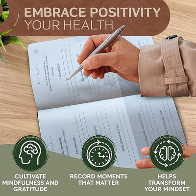 Gratitude Journal for Women and Men - With Writing Prompts for Self Care, Improvement and Manifestation - Daily Wellness and Guided Mental Health - 5 Minutes a Day - Inspirational to Practice Self Love and Reflection - Forever Consciousness