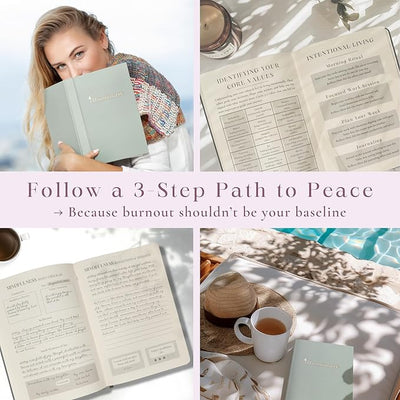 Mental Health Journal for Women: Guided Journal with Prompts for Mindfulness, Anxiety Relief, Self - Care & Gratitude – 90 - Day Reflection Gift Notebook - Forever Consciousness