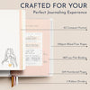 RYVE Daily Gratitude Journal for Women: 6 - Month Guided Positivity & Wellness Journal with Prompts - Affirmation, Mindfulness, Self Help & Reflection, Gratitude Journal Notebook, Manifestation Journal - Forever Consciousness