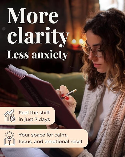 Daily Reflection Journal for Women with Prompts, Metaphorical Cards, Coloring & Exercises – Gratitude, Mindfulness & Mental Health Guided Journal - Forever Consciousness