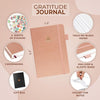Clever Fox Gratitude Journal Premium - Happiness, Positivity & Affirmation Journal – Inspirational Daily Notebook, 6 Months (Rose Gold) - Forever Consciousness