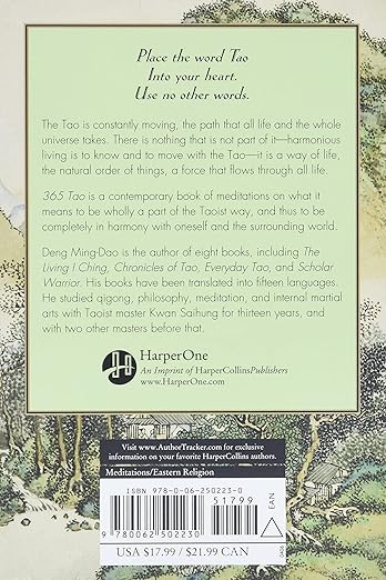 365 Tao: Daily Meditations Paperback – July 17, 1992 - Forever Consciousness