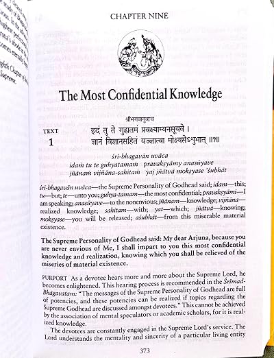 Bhagavad Gita As It Is In English with Original Sanskrit Hardcover - Forever Consciousness