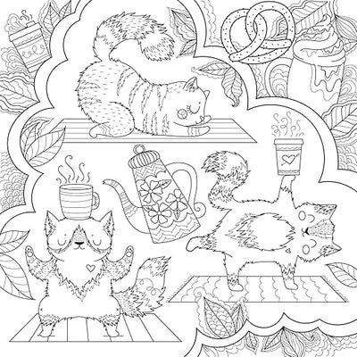 Yoga Animals So Cute: A Mindful Menagerie to Color (Get Creative, 6) Paperback – Coloring Book, March 1, 2022 - Forever Consciousness